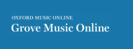 Logo de la ressource intitulée "Oxford Music Online, Grove Music Online"